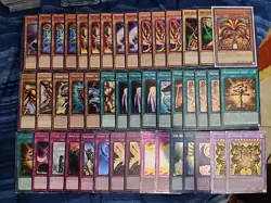 Yugioh 45 Card Millennium Exodia Deck Core Ankh Incarnate Wedju Sengenjin QCRs - Image 1