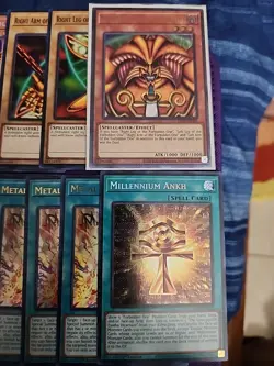 Yugioh 45 Card Millennium Exodia Deck Core Ankh Incarnate Wedju Sengenjin QCRs - Image 2