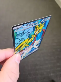 Pokemon Card Hop's Zacian EX 176/159 Journey Together - Near Mint - Image 4