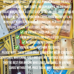 Mystery Bundle - Vintage Pokemon Cards 1999-2008 *Chance at a Rare or Holo!* - Image 3