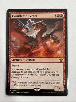 NM M - Twinflame Tyrant: promo pack: edge of eternities ppeoe - Image 1