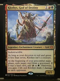 Klothys God of Destiny NM/M MTG Mystery Booster 2 The List Magic Card - Image 1