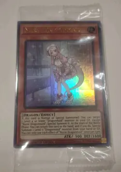 Nurse Dragonmaid LART-EN048 Sealed Limited Edition Yu-Gi-Oh Card Konami - Image 1