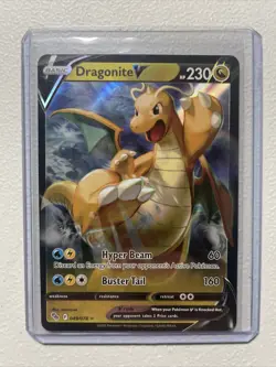 Dragonite V 049/078 Ultra Rare - POKEMON GO TCG Card - MINT - Image 1