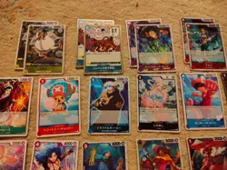 One Piece - Lot of 26 Cards Japanese, Mostly Holos - Image 3