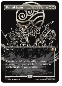United Front - Borderless Avatar MTG - Image 1