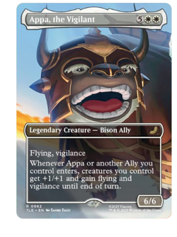 Appa, the Vigilant - Borderless Avatar MTG - Image 1