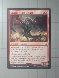 Cavern-Hoard Dragon | NM | Tales of Middle-earth | LTC #31 | MTG - Image 1