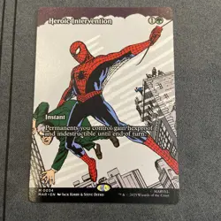 Heroic Intervention #0034 (Borderless) Marvel Universe Eternal-Legal Regular NM - Image 2