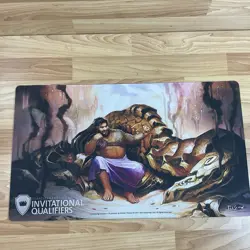 Lot of 6 Star City Games Invitational Qualifier Magic The Gathering Playmats - Image 2