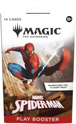 MTG: Magic The Gathering Marvel Spider-Man Play Sleeved Booster Pack - Image 1