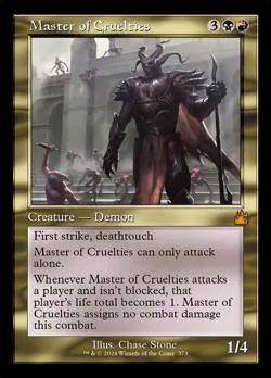 Near Mint, English - 1 x MTG Master of Cruelties - Retro Frame Ravnica Remastere - Image 1