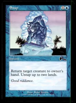 MTG Snap LP Light Play Urza's Legacy [5131] - Image 1