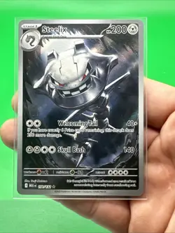 Steelix 150/132 Illustration Rare Pokemon Mega Evolution NM - Image 3