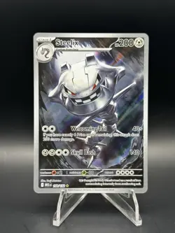 Steelix 150/132 Illustration Rare Pokemon Mega Evolution English NM - Image 1