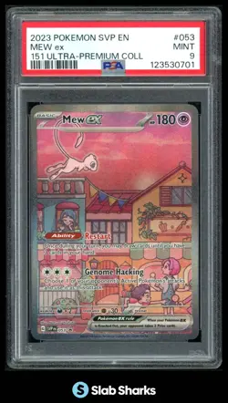 2023 POKEMON SV BLACK STAR PROMOS - SVP EN #053 MEW EX PSA 9 - Image 1