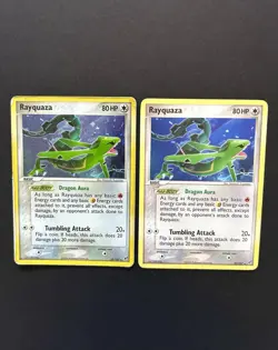 Pokemon Cards - Rayquaza 22/107 EX Deoxys Holo & Non-Holo - Image 1