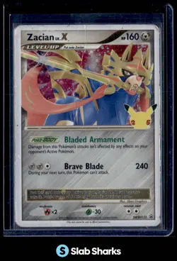 2019 POKEMON USWORD & SHIELD BLACK STAR PROMOS #SWSH135 ZACIAN LV.X - Image 1