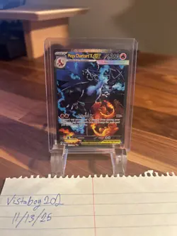 Mega Charizard X EX SIR 125/094 Phantasmal Flames English Pokemon TCG Pack Fresh - Image 1