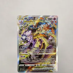 2023 POKEMON SWORD AND SHIELD CROWN ZENITH GG44 FULL ART/MEWTWO VSTAR - Image 1