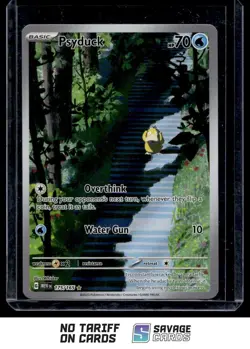 2023 Pokemon Scarlet & Violet Series - 151 Psyduck #175/165 Illustration Rare - Image 1