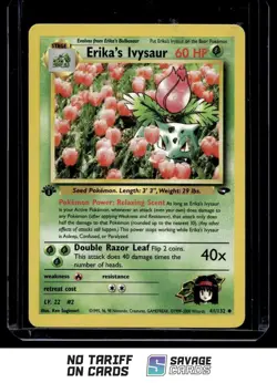 2000 Pokemon Gym - Challenge Erika’s Ivysaur #41/132 - Image 1