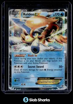 2013 POKEMON BLACK & WHITE LEGENDARY TREASURES #45/113 KELDEO HOLO - Image 1