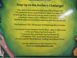Pokemon Decidueye Sun and Moon GX Challenge Box BRAND NEW SEALED discontunedrare - Image 3