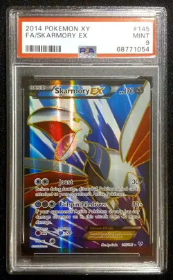 Pokemon SKARMORY EX Full Art #145 XY Base Set 145/146 - CLEAN - PSA 9 - LOW POP - Image 1