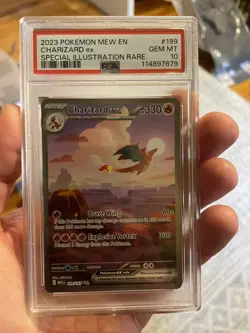 2023 Pokemon Scarlet & Violet 151 - Charizard ex #199 - PSA 10 GEM MINT - Image 1