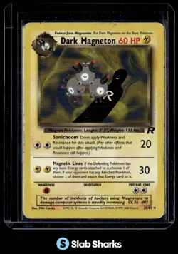 2000 POKEMON TEAM ROCKET #28/82 DARK MAGNETON - Image 1