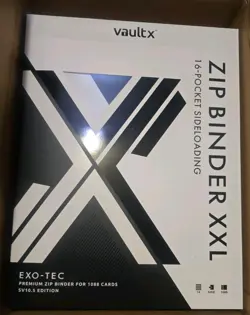 VaultX SV10.5 XXL 16 Pocket Binder Pokemon Black Bolt & White Flare New Sealed - Image 1