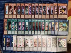 Yugioh 46 Card Snake Eye Yummy Deck Core Cooky Cupsy Poplar Diabellstar - Image 1