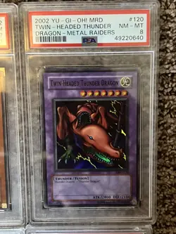 Lot Of 5 Yugioh Psa Blue Eyes White Dragon Gearfried bpt lob - Image 4