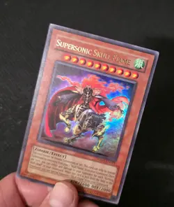 YGO Supersonic Skull Flame Ultra Rare World Wheelie Breakers Promo WB01-EN001 - Image 4