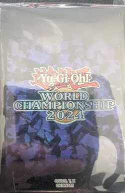 Yu-Gi-Oh! World Championship 2024 Sleeves - Blue - 100 Ct - Sealed - Image 1