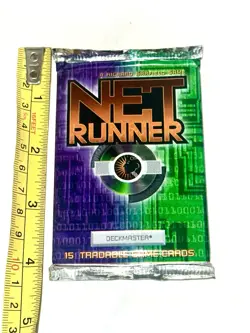 Sealed NETRUNNER Deckmaster Tradable Card Game Booster Pack Wizards of the Coast - Image 2