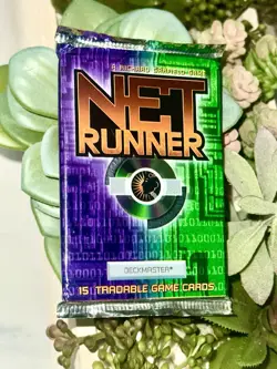 Sealed NETRUNNER Deckmaster Tradable Card Game Booster Pack Wizards of the Coast - Image 4