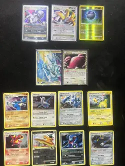 X13 2007-2010 Pokemon Holo And Reverse Holo Pokemon Card Lot legend lv. X - Image 1