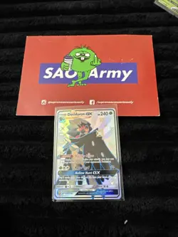 Pokemon Decidueye GX TCG Full Art Holo Card SV47/SV94 NM/M Condition - Image 1