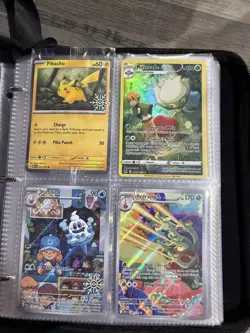 Binder Full Of Pokemon Cards. Full Arts, Sealed Promos, Holos, And More - Image 3