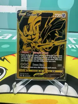 Zacian V - SWSH076 SWSH: Sword & Shield Promo Cards Promo NM - Image 1