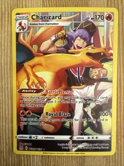 Charizard - TG03/TG30 - Full Art Holo Rare Lost Origin - Pokemon Card - NM - Image 1