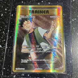 Pokemon Card 2016 Brock's Grit XY Evolutions Full Art 107/108 210 ??NM?? C09 - Image 1