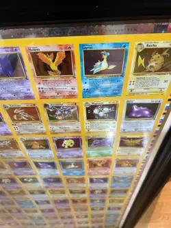1999 Pokemon Card KB Toy's Promotional Uncut Sheet Near Mint #10/99 - Image 4