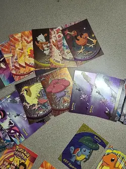 LOT - Topps Pokemon, 1999 Artbox Stickers, Artbox Action Flipz Reflecive Cards. - Image 5