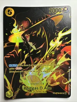 Portgas.D.Ace (SP) ST13-011 Legacy of the Master Foil One Piece Card NM - Image 1