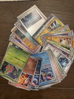 Pokemon TCG 50-Card Holo and Reverse Holo Lot From Mega Evolution Set Near Mint - Image 1