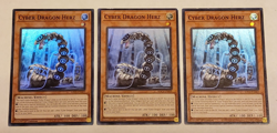 Yu-Gi-Oh Cyber Dragon Herz Super Rare all 1st edition 3 Card Set SDCS-EN009 - Image 1