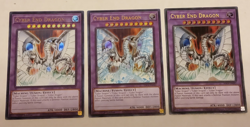 Yu-Gi-Oh Cyber End Dragon Ultra Rare 2 - 1st edition 3 Card Set SDCS-EN041 - Image 1